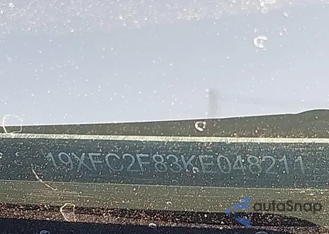 2019 Honda Civic Sport z USA, uszkodzony, nr VIN 19XFC2F83KE048211